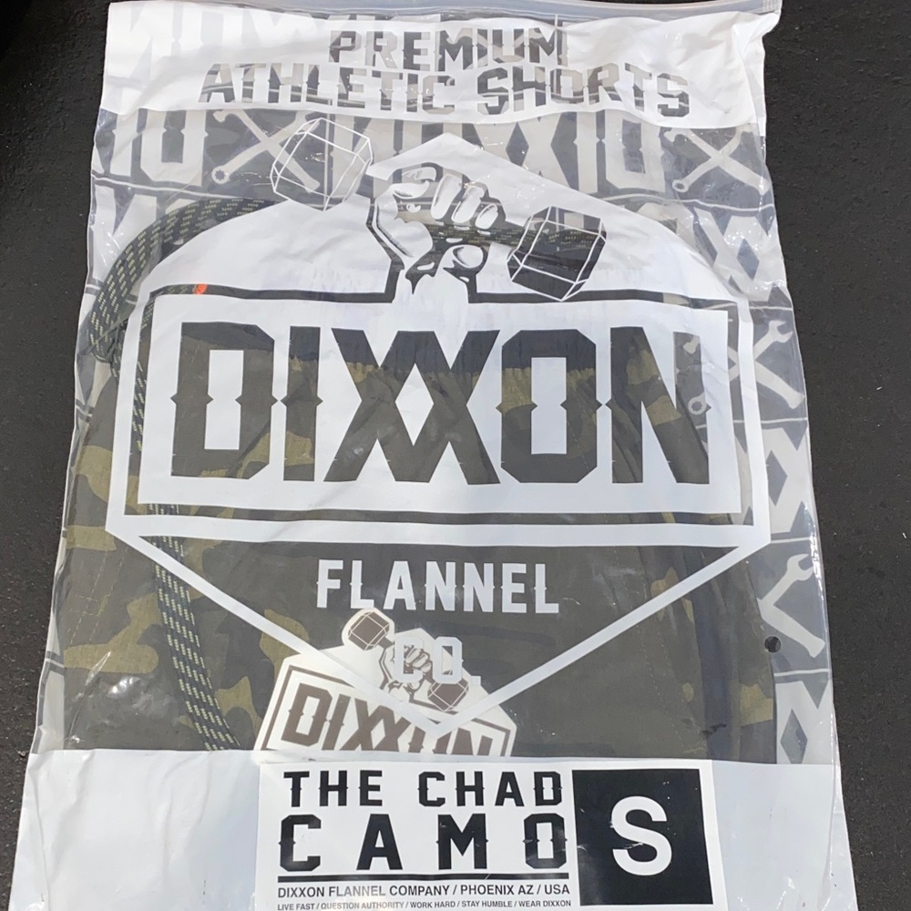 DIXXON Green‎ Camo Athletic Shorts